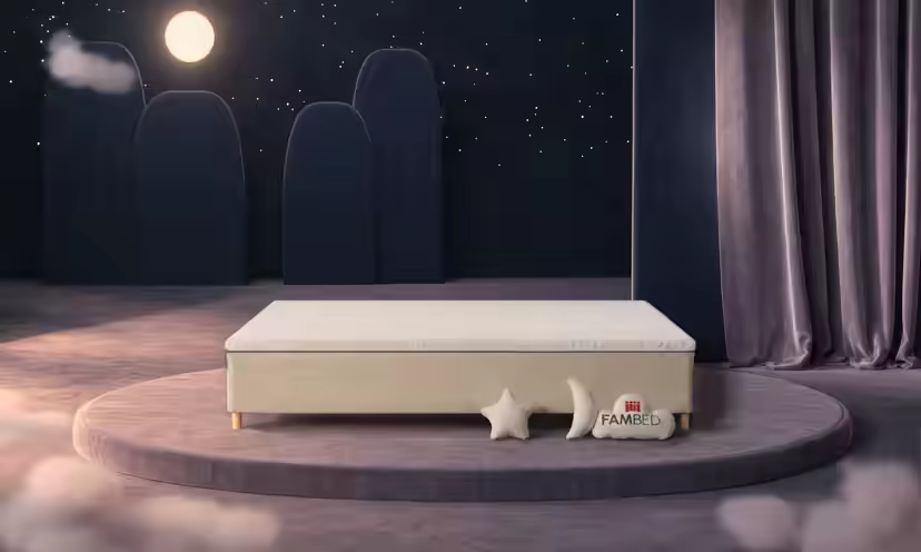 FAMBED Familienbett in beige, 280 × 200 cm, ohne Kopfteil
