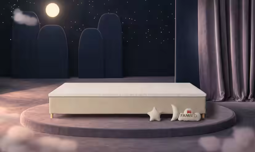 FAMBED Familienbett in beige, 340 × 200 cm, ohne Kopfteil