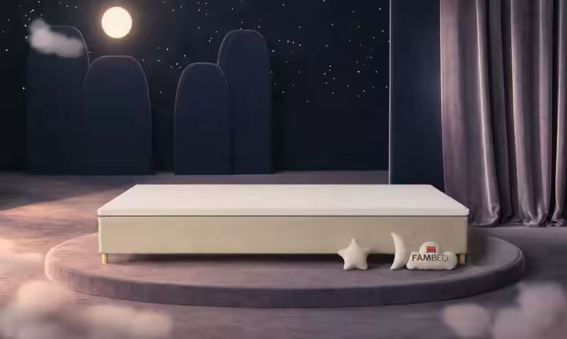 FAMBED Familienbett in beige, 360 × 210 cm, ohne Kopfteil