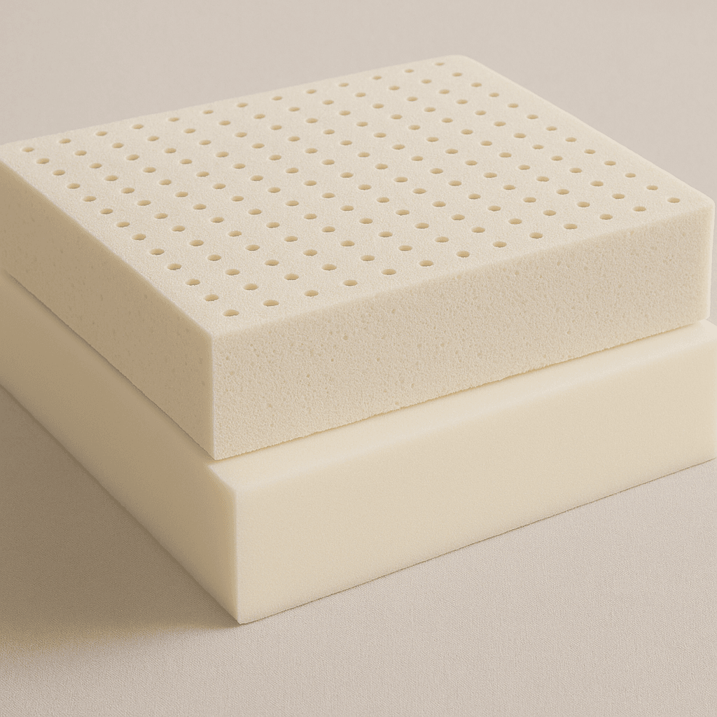 Naturlatex vs. Memory Foam – was soll man wählen?
