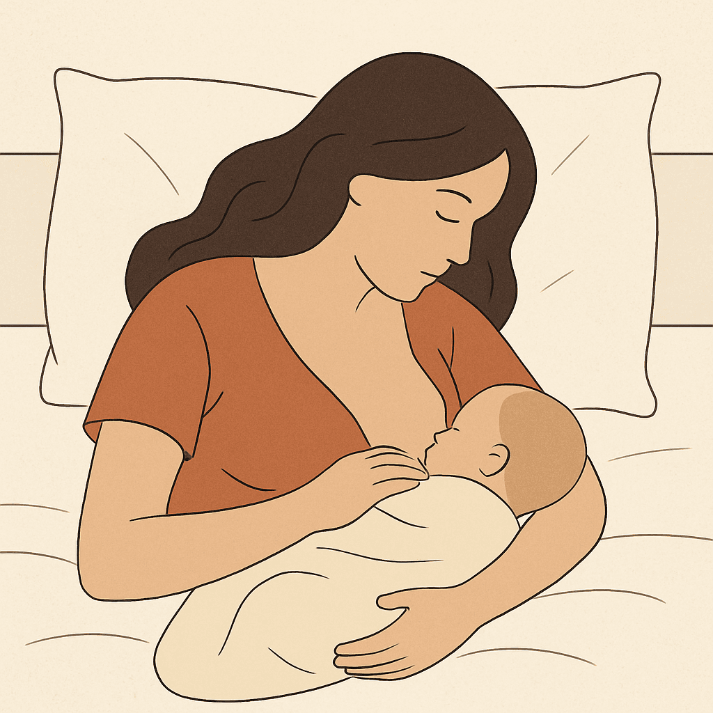 Forschung: Optimales Stillen beim Co‑Sleeping