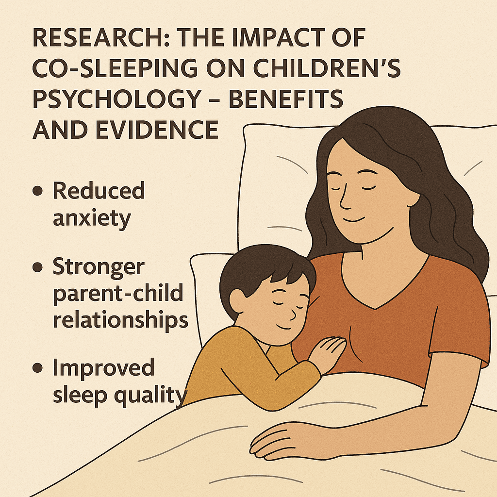 Forschung: Auswirkungen des Co‑Sleeping auf die kindliche Psychologie – Vorteile und Belege
